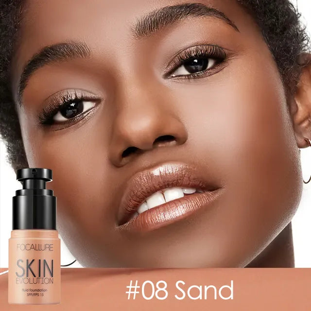 MatteBlend Waterproof Foundation - 12-Hour Flawless Finish