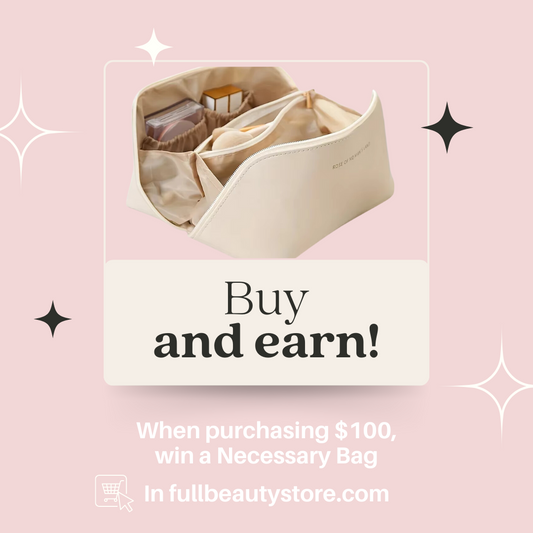 Cosmetic Co. Stylish & Spacious Cosmetic Bag - Perfect for On-the-Go Glam
